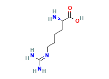 2D structure of L-Homoarginine