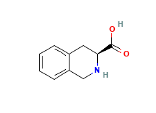 2D structure of L-Tetrahydroisoquinoline-3-carboxylic acid